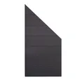 GrojaSolid Grande BPC Steckzaun 90x180-90cm anthrazitgrau, Leiste DB703 4250260971183