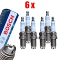 6x Bosch FR7LDC+ 0242235668 Zündkerze 2-Elektrode Ersetzt NGK BKR6EK für BMW VW