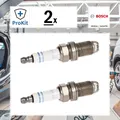 2x ORIGINAL® Bosch Zündkerze für VW GOLF IV GOLF V POLO III POLO PASSAT B6