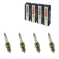 4x BOSCH Zündkerze passend für Renault Twingo 1 1.2 D7F706 VW Golf 4 1.6 APF AEH