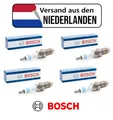 Original 4x BOSCH Zündkerze 0 242 235 668 für Audi Seat Skoda Porsche Volkswagen
