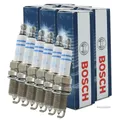 Bosch 6x 0 242 235 668 Zündkerze entstört FR7LDC VW GOLF IV