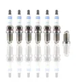 6x ORIGINAL BOSCH ZÜNDKERZEN NICKEL 0242235668 FR7LDC FÜR AUDI BMW FIAT  LANCIA