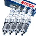 4x BOSCH FR7LDC+ 0242235668  Zündkerzen für Audi BMW Fiat Lancia Seat Skoda VW