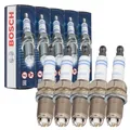5x BOSCH FR7LDC+ 0242235668 Zündkerze für VW TRANSPORTER T4 2.5 101000051AA
