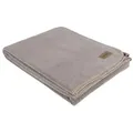 eskimo Edelvelours Decke 150x200 cm | sand - beige