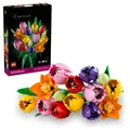 LEGO Botanicals Boeket Met tulpen – Kunstbloemen Bouwpakket voor Volwassenen – M