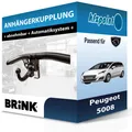 BRINK Anhängekupplung abnehmbar passend für Peugeot 5008 11.2010-03.2017 neu