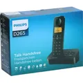 PHILIPS Cordless Telefon D2651B - Schwarz