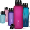 720°DGREE Trinkflasche 1,5 Liter “uberBottle“ softTouch +Sieb - BPA-Frei - XL Wasserflasche für Gym, Fitnessstudio, Workout, Fitness, Sport, Outdoor - Große Sportflasche aus Tritan - Leicht, Stoßfest