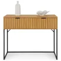 Idimex Konsolentisch, Schwarz, Holzwerkstoff, getrocknete Naturmaterialien, Mode, 100x80x40 cm, Wohnzimmer, Wohnzimmertische, Konsolentische