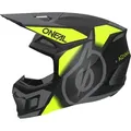 Oneal 3SRS Vision Motocross Helm, schwarz-gelb, Größe XL für Männer