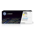 HP 508X (CF362X) Gelb Original Toner mit hoher Reichweite für HP Color Laserjet Enterprise M552dn, M553, M577, XL
