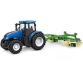 Amewi RC Traktor mit Kreiselschwader LiIon 500mAh blau/6+