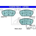 ATE Bremsbeläge 13.0470-7303.2 Bremsklötze für Audi A3 Sportback 8VA