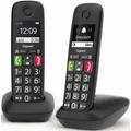 Gigaset L36852-H2901-B101 E290 Duo Schnurlostelefon Schwarz