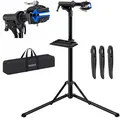 Monzana Fahrrad-Montageständer 109172, E-Bike, 104-159cm höhenverstellbar, 360° drehbar, bis 50kg