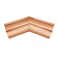 Kupfer Außenwinkel gelötet für halbrunde Dachrinne RG250 Winkel 135° Grad