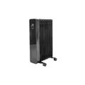 Ölradiator Öl Radiator Elektroheizung Heizung 9-Rippen 2000 W schwarz