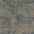 Rasch Tapeten Vliestapete (universell) Blau goldene 10,05 m x 0,53 m Kimono 410723