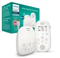 Philips SCD713/26 Avent Audio Babyphone DECT Eco-Mode Gegensprechfunktion weiß