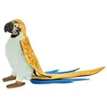 Hansa Toy 3325 Papagei 16 cm hellblau/gelb Kuscheltier