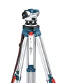 Bosch Professional Optisches Nivelliergerät GOL 26 D (26-fache Vergrößerung, Maßeinheit: 360 Grad, Arbeitsbereich: bis zu 100 m, im Transportkoffer)