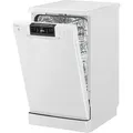 Bomann® Geschirrspüler 45 cm | 10 Maßgedecke | Spülmaschine 45 cm Stand oder Unterbau | 7 Programme & 2 Sprühebenen | Startvorwahl | GSP 7418 ... - Weiß