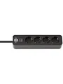 Brennenstuhl Ecolor Power Strip Extension Lead 4-Way - 1.5 m