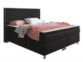 inter Boxspringbett King Size Webstoff (180x200 cm), inkl. Matratze und Topper
