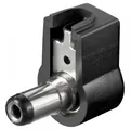DC-Stecker / Winkelstecker / Bohrung 2,1x5,5 mm - Lötmontage