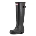Hunter Original Adjust, Damen Langschaftstiefel, ungefüttert, Schwarz, 37 EU