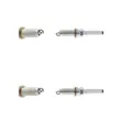 2x NGK 90654 Zündkerze für Mercedes-Benz W205 S205 A205 C205 W176 W212 S212 C207