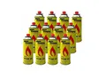 12 x Alpen Camping Gaskartusche Ventilgaskartusche 400 ml / 227g Butan Gas