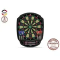 Carromco STRIKER-401 Elektronische Dartscheibe inkl. 6 Softdarts für 1–8 Spieler