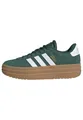 adidas Damen VL Court Bold Shoes, Collegiate Green/Cloud White/Gold Metallic, 40 EU