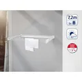 Wandtrockner Telegant Trockenständer Wäscheleine 72 Protect Weiß 83305 Leifheit