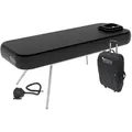 NUBIS Aufblasbare Massageliege Pro 2.0, inkl. Pumpe und Koffer, Schwarz