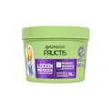 Garnier Feuchtigkeitsauffüllende Haarmaske für alle Arten von Locken, Repariert & revitalisiert, Mit Hyaluron und Shea-Fettsäuren, Vegan, Ohne Silikone, Fructis Locken Methode, 1 x 370 ml