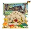 Dino Ausgrabungsset Kinder 12 Eier Lernspielteppich Lernspielzeug Bildung