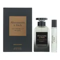 Abercrombie & Fitch Authentic Night Men 2 Piece Gift Set: EDT 100ml For Men