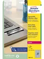 Avery Heavy duty labels silver suitable for in- and outdoor use (-40oC to +150oC)