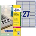 AVERY Zweckform Typenschildetiketten 63,5 x 29,6 mm L6011-20