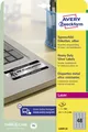 AVERY Zweckform Typenschild-Etiketten, 63,5 x 29,6mm, silber