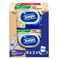 Tempo sanft & pflegend feuchte Toilettentücher Großpackung 836198 , 1 Großpackung = 8 Doppel-Packungen à 2 x 42 Tücher