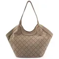 FredsBruder Hey Lovely Schultertasche Leder 48 cm  braun