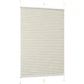 Sekey Plissee Faltrollo Klemmfix ohne Bohren Beige 60x120cm