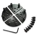 Holzstar Planscheibe für Vier-Backenfutter Profi-Set (Aufnahme Spannbereich außen: 73mm - 140mm , innen: 53mm - 96mm) 5931055