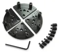 HOLZSTAR Planscheibe für Vier-Backenfutter Profi-Set / 5931055