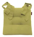 Magma Heimtextil Stuhlkissen Sitzkissen Schleifenband Auflage Polster Stuhl Stuhlauflage Rattanstühle extra dick robust Esszimmerstühle Indoor Outdoor
